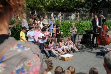 Représentation devant les parents - Ecole Condorcet