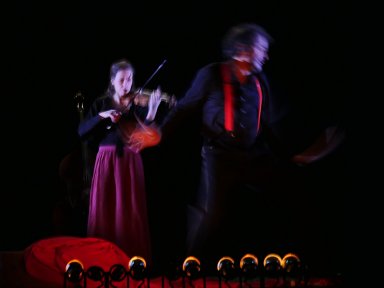 Le Concert Malmené - Pascal Peroteau - Marie Rouquié - Photos © Cie TC Spectacles