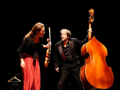 Le Concert Malmené - Pascal Peroteau - Marie Rouquié - Photos © Cie TC Spectacles