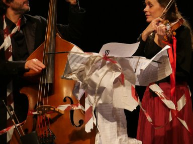 Le Concert Malmené - Pascal Peroteau - Marie Rouquié - Photos © Cie TC Spectacles